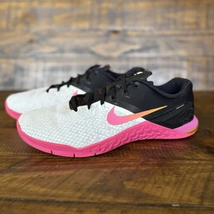 Women’s Nike Metcon 4 XD CD3128-100 White/Pink Running Sneakers,  Size 10 - Picture 1 of 10