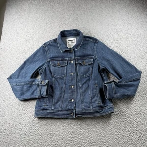 LL Bean BeanFlex Original Jeansjacke Damen S Trucker Denim CoolMax 90s Y2K - Bild 1 von 12