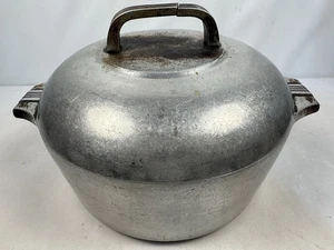 VINTAGE Wagner Ware Sidney 0 Magnalite 10" 5qt Dutch Oven 4248P Stockpot Roaster - Picture 1 of 20