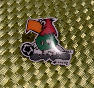 Vintage 1990-00s Mexico Soccer Aguigol Lapel Pin - Made By JJ - Picture 1 of 2