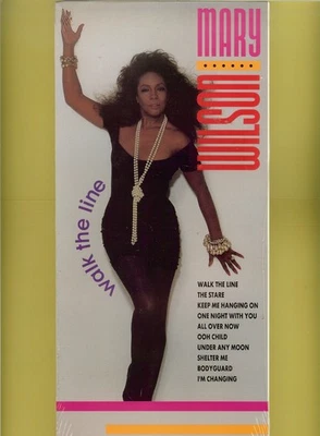 MARY WILSON - WALK THE LINE - CD - NEW - IN ORIGINAL  "LONGBOX"  PACKAGING - Image 1 of 2