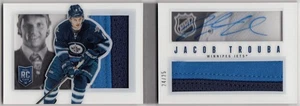 2013-14 Panini Playbook Rookies Booklet Prime Patch Auto JACOB TROUBA 146 /25 RC - Picture 1 of 1