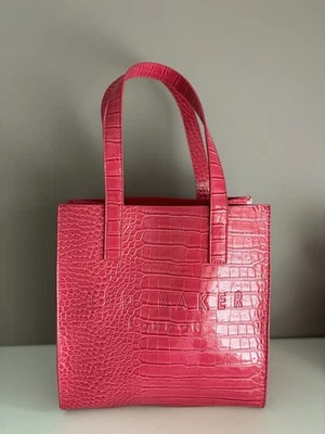Ted Baker Croc Embossed Small Tote shopper Bag - Image 1 of 4