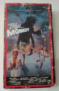 BLUE MONKEY - VHS - Original RCA - 80's Horror - Steve Railsback - Picture 1 of 8