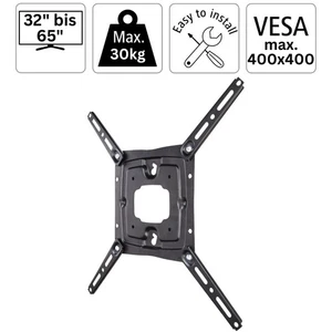 Hama TV + Monitor Wandhalterung 32" bis 65" Wand-Halter Halterung LCD LED OLED - Bild 1 von 5