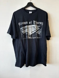 Camisa Crown of Thornz Para Hombres XL Hardcore Punk Banda Nueva York Streetwear Camiseta Gráfica - Imagen 1 de 5