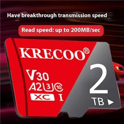 KRECOO 2TB Micro SD Card Ultra 32GB 64GB 128GB 256GB 1TB Class 10 TF Wholesale Lot