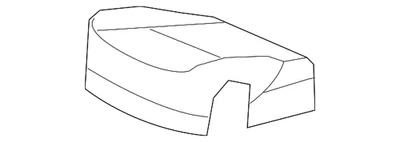 Genuine GM Light Gray Driver Seat Cushion Cover 88994499 Foto 1 de 2