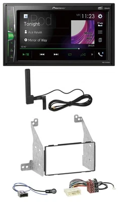 Pioneer MP3 DAB AUX 2DIN Bluetooth Autoradio für Nissan Pathfinder 07-13 - Bild 1 von 4