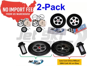 SeaDoo 951 Dual Mikuni SBNI Carb Carburetor Rebuild Kit GSX GTX RX XP LRV Ltd - Picture 1 of 7