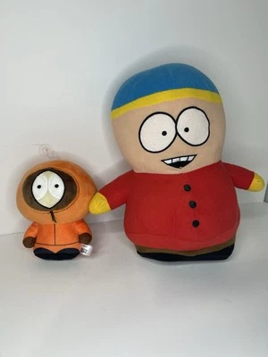 "Muñeco de peluche South Park Eric Cartman de 13"" Comedy Central 2008 con Kenny" Foto 1 de 4