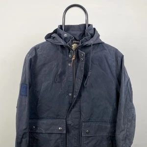 Pretty Green Bluw Anorak Jacket with Logo Drawstring Size M - Picture 1 of 5