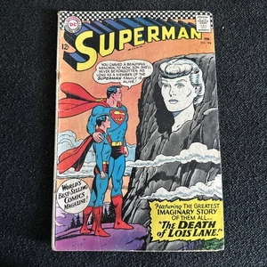 Superman #194 (Februar 1967) DC Comics "Der Tod von Lois Lane!" - Bild 1 von 9