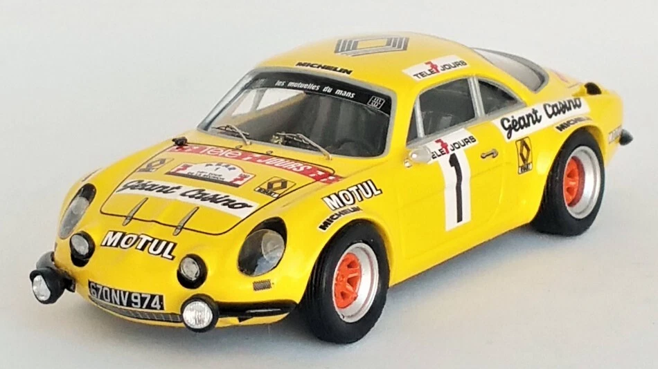 Trofeu ALPINE A110 TOUR DE LA REUNION 1979 BEGUIN/OZOUX 1:43 - Immagine 1 di 1