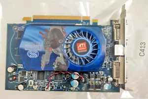 AGP Video Graphics Card ATI Sapphire HD3650 512M DDR2 8X AGP Dual DVI-I/TVO RoHS - Picture 1 of 10