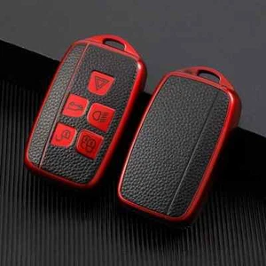 Funda protectora de llavero remoto para Jaguar XE XF XJ XK E-PACE F-PACE tl45r - Imagen 1 de 8