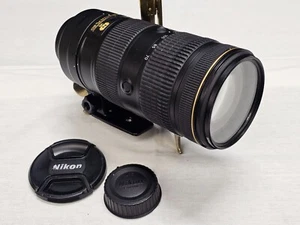 Nikon 70-200mm 1:2.8E AF-S Nikkor FL ED VR IF N F Mount Camera Lens Japan - Picture 1 of 18