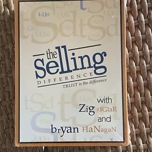The Selling Difference Zig Ziglar Bryan Flanagan 8 CDs ISBN#1562077090 NEW - Picture 1 of 2