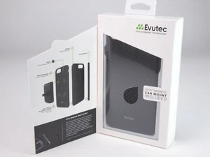 Evutec iPhone 8 Plus/7 Plus/6s Plus/6 Plus Case Karbon With Vent Mount - Black - Picture 1 of 7