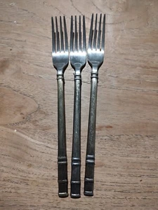 Joseph Abboud Environments 3 Dinner Forks Ventana Stainless Steel Flatware - Picture 1 of 5