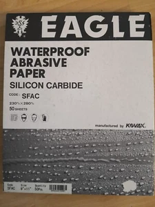 Eagle Nassschleifpapier Schleifpapier P150 50Stck 230 x 280 NEU - Bild 1 von 1