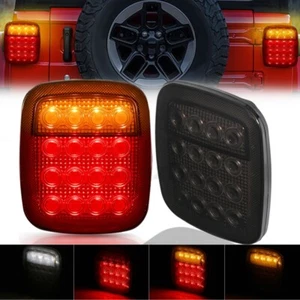 For Wrangler YJ TJ CJ Truck Trailer Van Boat 12V 16LEDs Reverse/Turn/Tail light - Picture 1 of 12