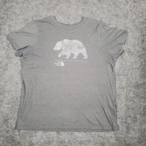 The North Face T-shirt Women's XLarge Gray Bear 2019 - Picture 1 of 8