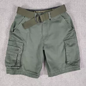 Boy Scouts of America Canvas Cargo Shorts Men’s Classic Size 29 With Belt - Picture 1 of 8