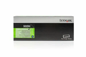 ORIGINAL TONER - LEXMARK 502H - NOIR - NEUF - Imagen 1 de 1