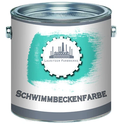 Lusatian Farbwerke Traditional Swimming Pool Paint Pool Paint Green Bathroom Paint - Image 1 of 4