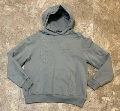 Sudadera con Capucha Louis Vuitton X Virgil Abloh 3D Acolchada Bordada Talla M Foto 1 de 4