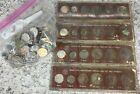 4 Sets Of Israel's 1975 27th anniversary official set of 6 mint unc coins Extras