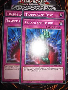 YU-GI-OH! COM TRAPPE SANS FOND LOT DE 4 (PLAYSET) WIRA-FR056 NEUF MINT ED 1 - Picture 1 of 1