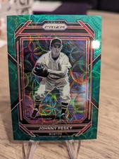 2023 Panini Johnny Pesky #231 Green Scope Prizm /75!!! Bostin Red Sox