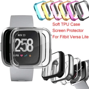 Für Fitbit Versa Lite Schutzhülle Silikon TPU Bumper Tasche Schutz Displayschutz - Picture 1 of 20