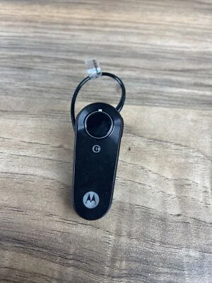 Motorola N136 Black Wireless Bluetooth Single Earpiece Hook Headset Only - Image 1 of 4