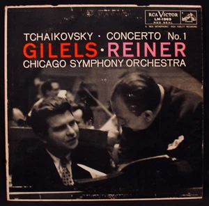 TCHAIKOVSKY: Concerto No.1-GILES & REINER (CSO)-RCA VICTOR #LM-1969 Red Seal - Picture 1 of 3