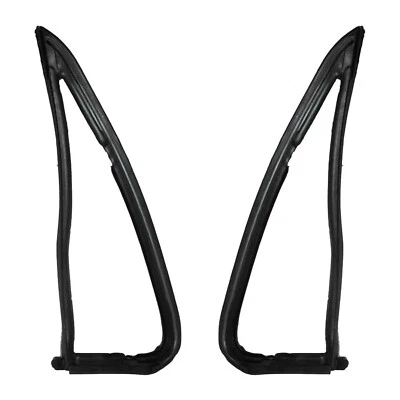 Front Vent Glass Window Weatherstrip Seals Set Pair for Chevy GMC Pickup Truck - Image 1 of 4