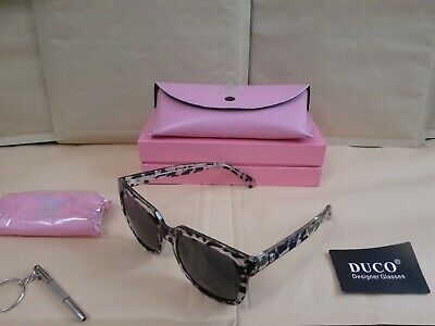Duco Womens 2148 Designer  Sunglasses Black Tortoise Category 3 100 % Uv • 11.61€
