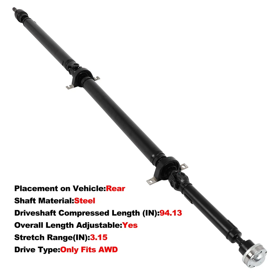 For Cadillac SRX 2010-2016 AWD Rear Driveshaft 651005 986-301 - Image 1 of 4