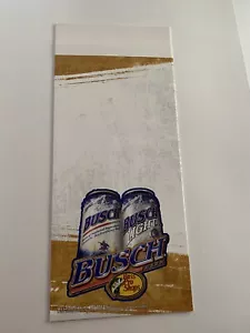 Cartel publicitario Busch Beer Bass Pro Shop Store 2008 Man Cave Bar 9x21 - Imagen 1 de 1