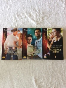 Silhouette Desire Romance Novels, Lot Of 3, Paperback - Picture 1 of 5