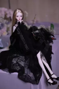 DIY Bjd Puppe 1/3 Gothic Full Set Figur Toys Mädchen Harz Frauen Spitze Kleid - Bild 1 von 24