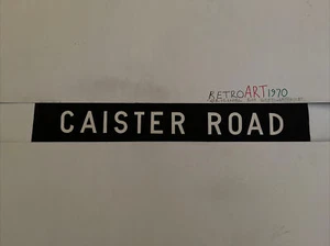 Great Yarmouth Feb 1961 Bus Blind 30” - Gift - Caister Road - Picture 1 of 12