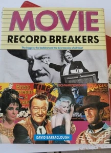 Movie Record Breakers Hardcover Book David Barraclough Star Wars E.T. Joker Bond - Picture 1 of 21