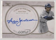 2018 Topps Definitive Collection Legendary /15 Reggie Jackson #DCLA-RJ Auto HOF