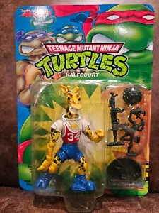Tartarughe Ninja Teenage Mutant TMNT Halfcourt Giraffa 1992 Ruff Pallacanestro - Foto 1 di 2