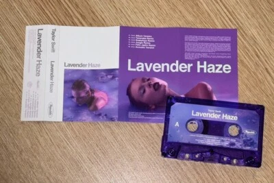 Fan-Made Taylor Swift Midnights Lavender Haze The Remixes Six-Song Tape Version - Image 1 of 4