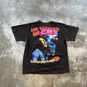 Camiseta de rap Bob Marley vintage años 90 Bay Club puntada única XL - Imagen 1 de 8