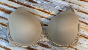 Vanity Fair 76380 Beige Beauty Back Polyester Underwire Bra Size 36 D GREAT! - Picture 1 of 8